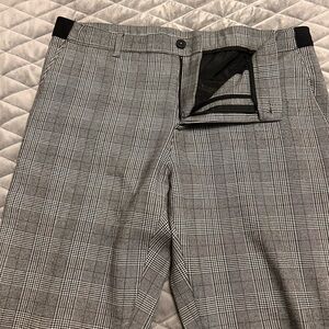 Zara Monochrome Houndstooth Pants